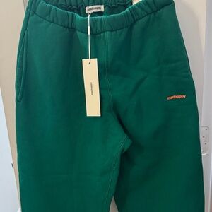 Madhappy Green Joggers Sweatpants Fleece